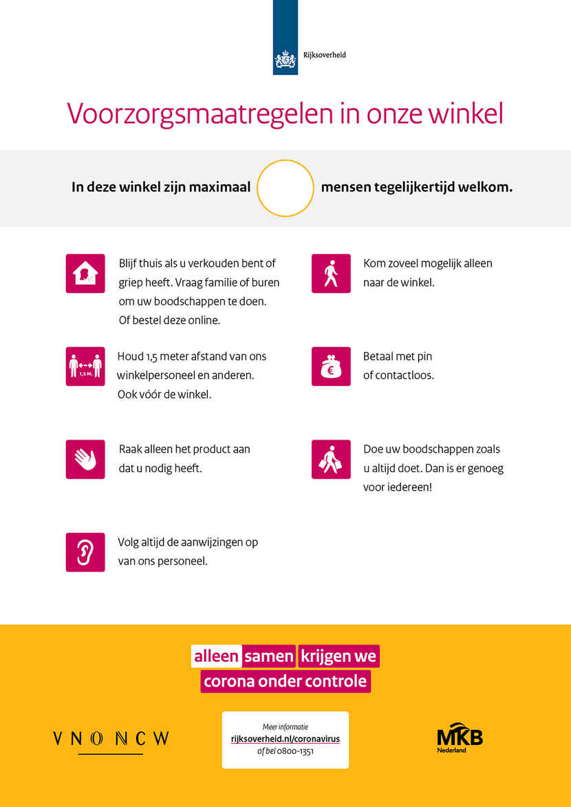 Coronavirus: posters (Nederlands) | Publicatie ...